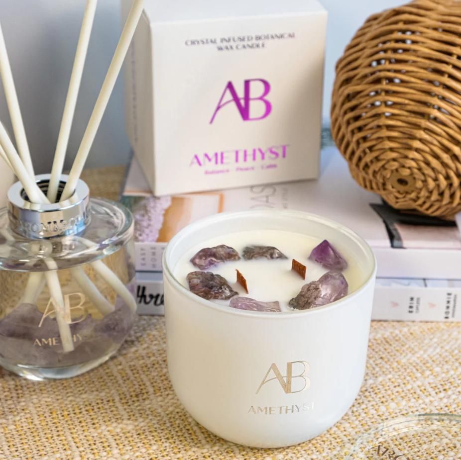 Aromabotanical scented candle