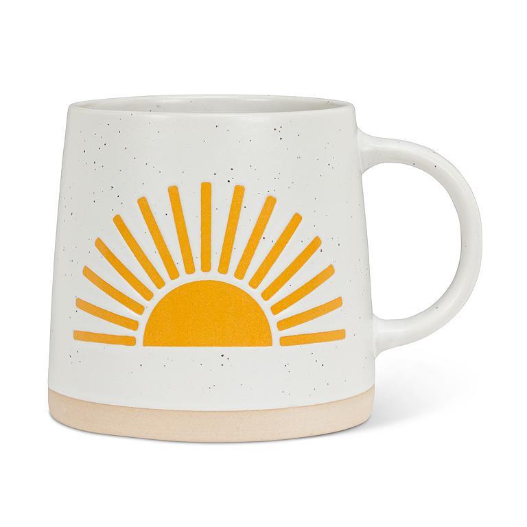 tasse motif de soleil
