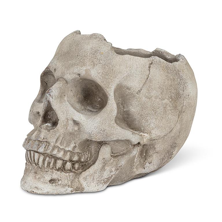 cache-pot tête de mort
