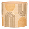 cache-pot motif mid-century