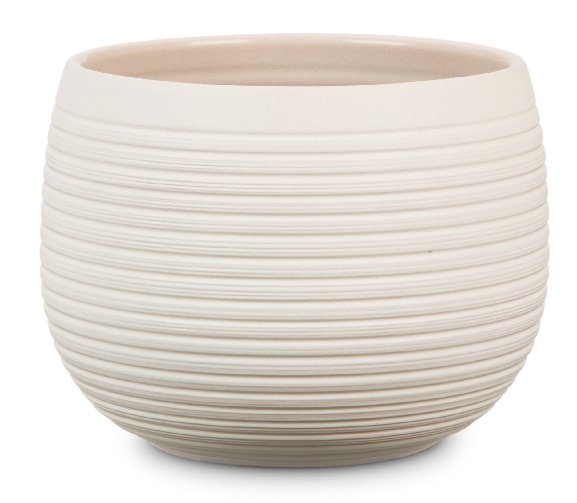 cache-pot cream stone ceramique
