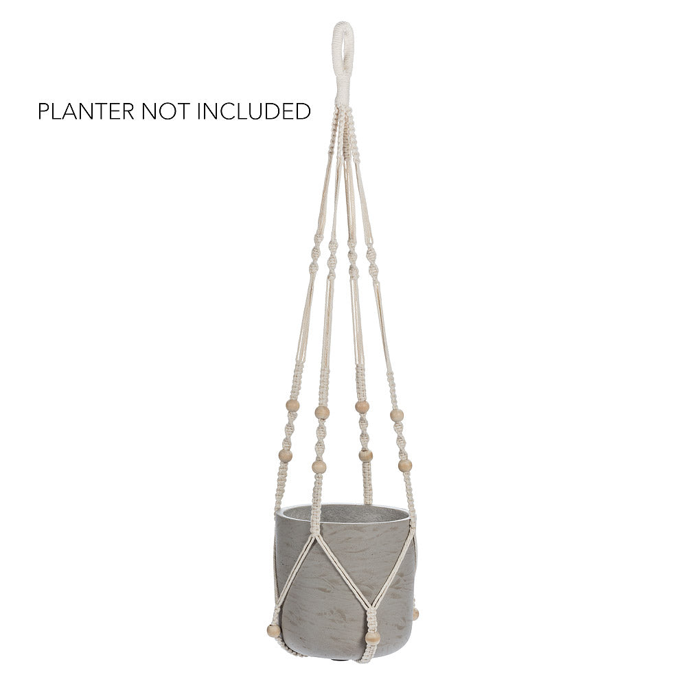 jardinière macrame