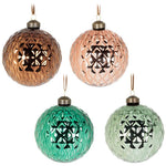 glass christmas tree ornament