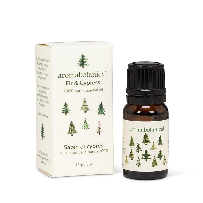 sapin et cyprès huile essentielle essential oils