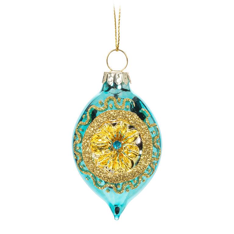 vintage reflector ornaments