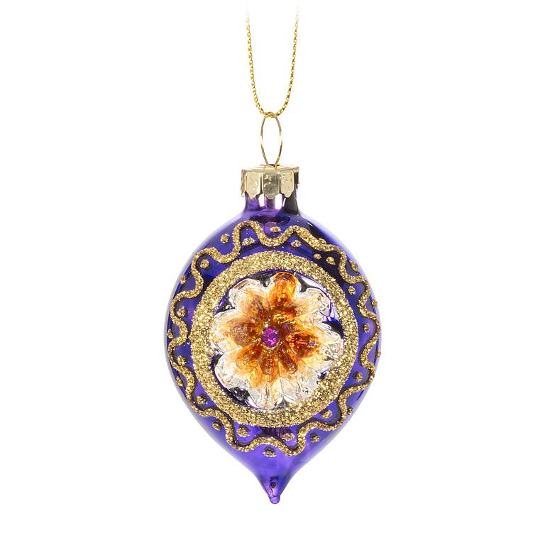 vintage reflector ornaments