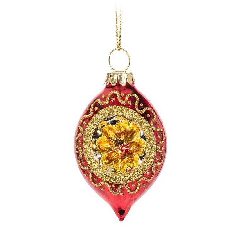 vintage reflector ornaments