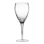 AEGEAN engraved wine glass