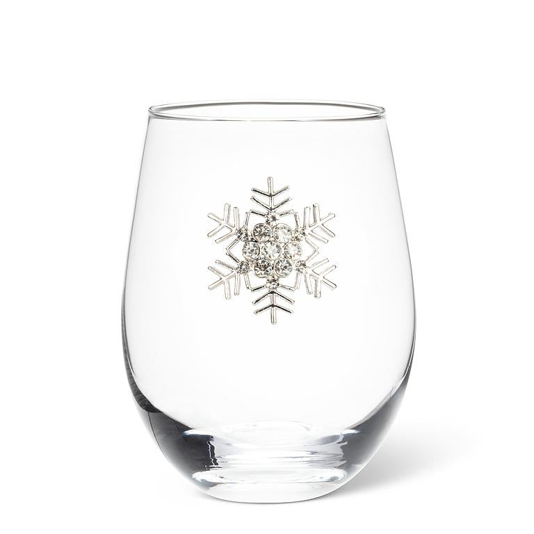 Stemless wine glass