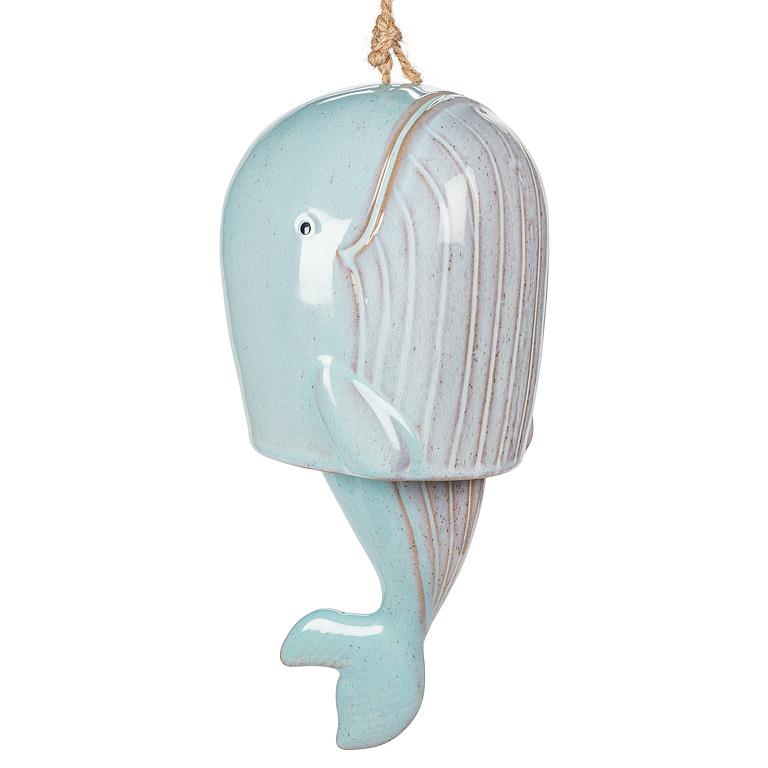 whale wind chime