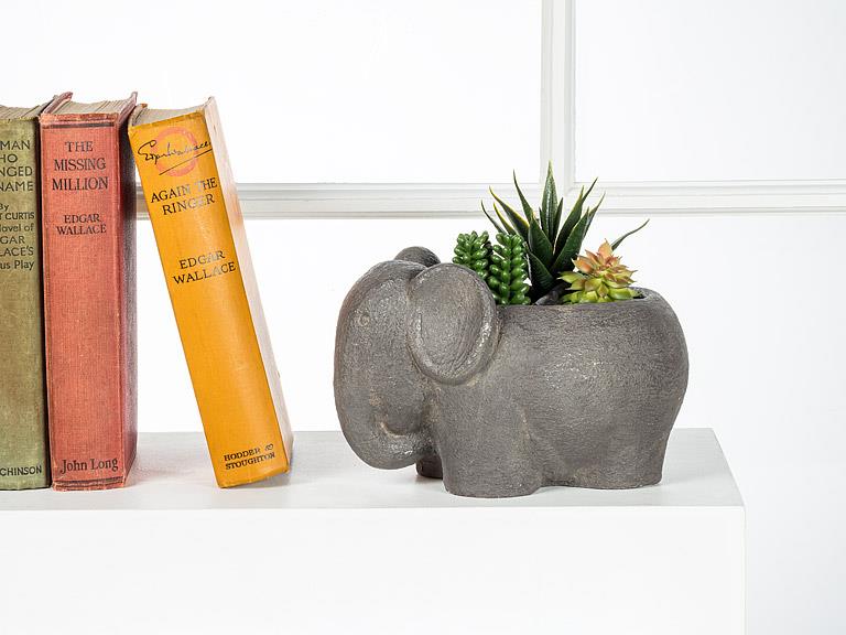  cache-pot elephant planter