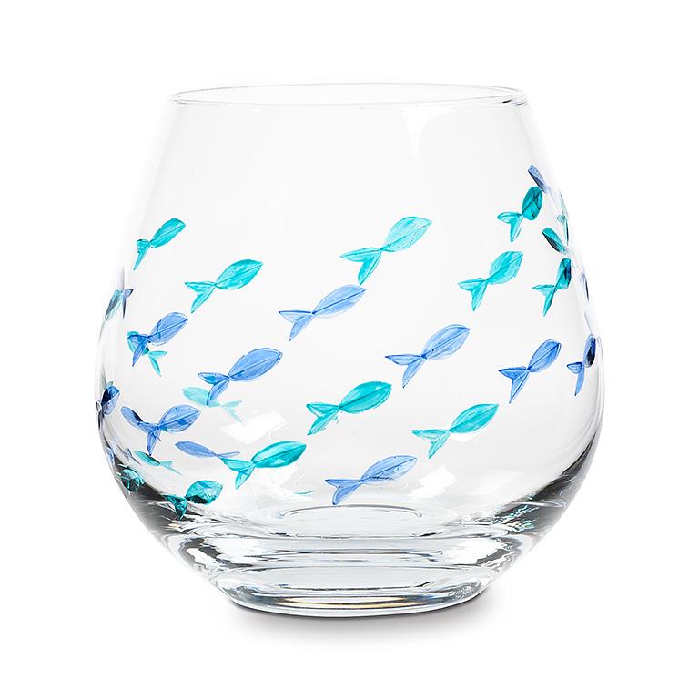 OCEAN engraved goblet