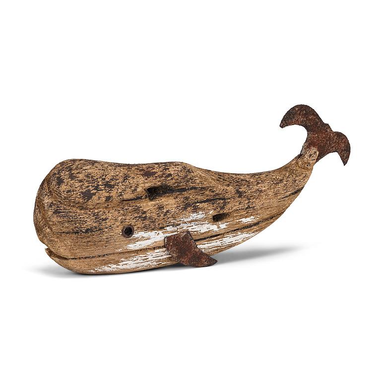 baleine en bois