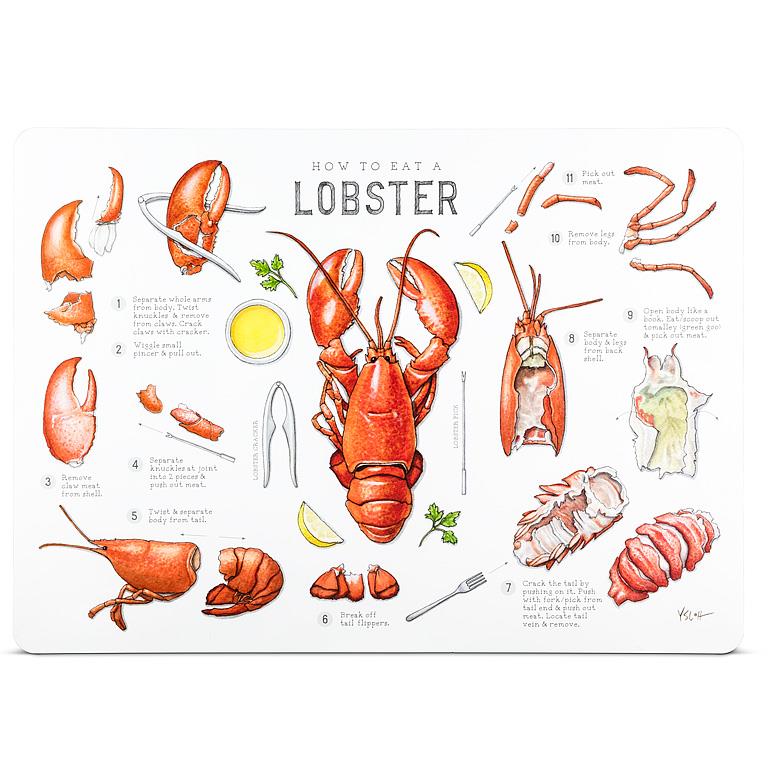 napperon homard