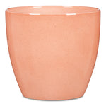 cache-pot en céramique corail