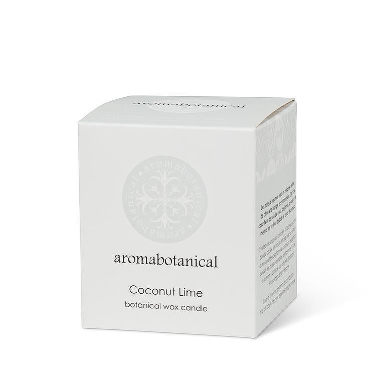 Aromatherapy candle 'Coco lime'