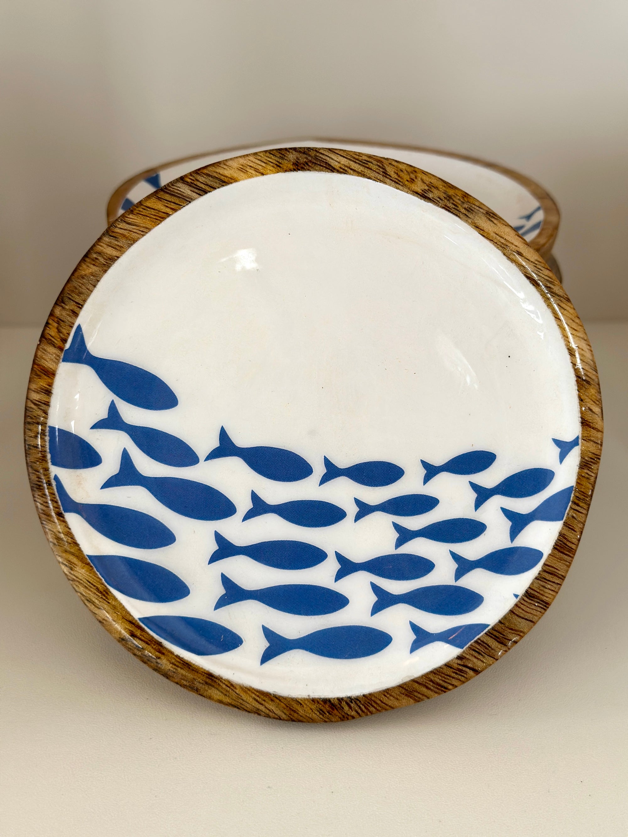 Assiettes d'entrée | Bois Émaillé