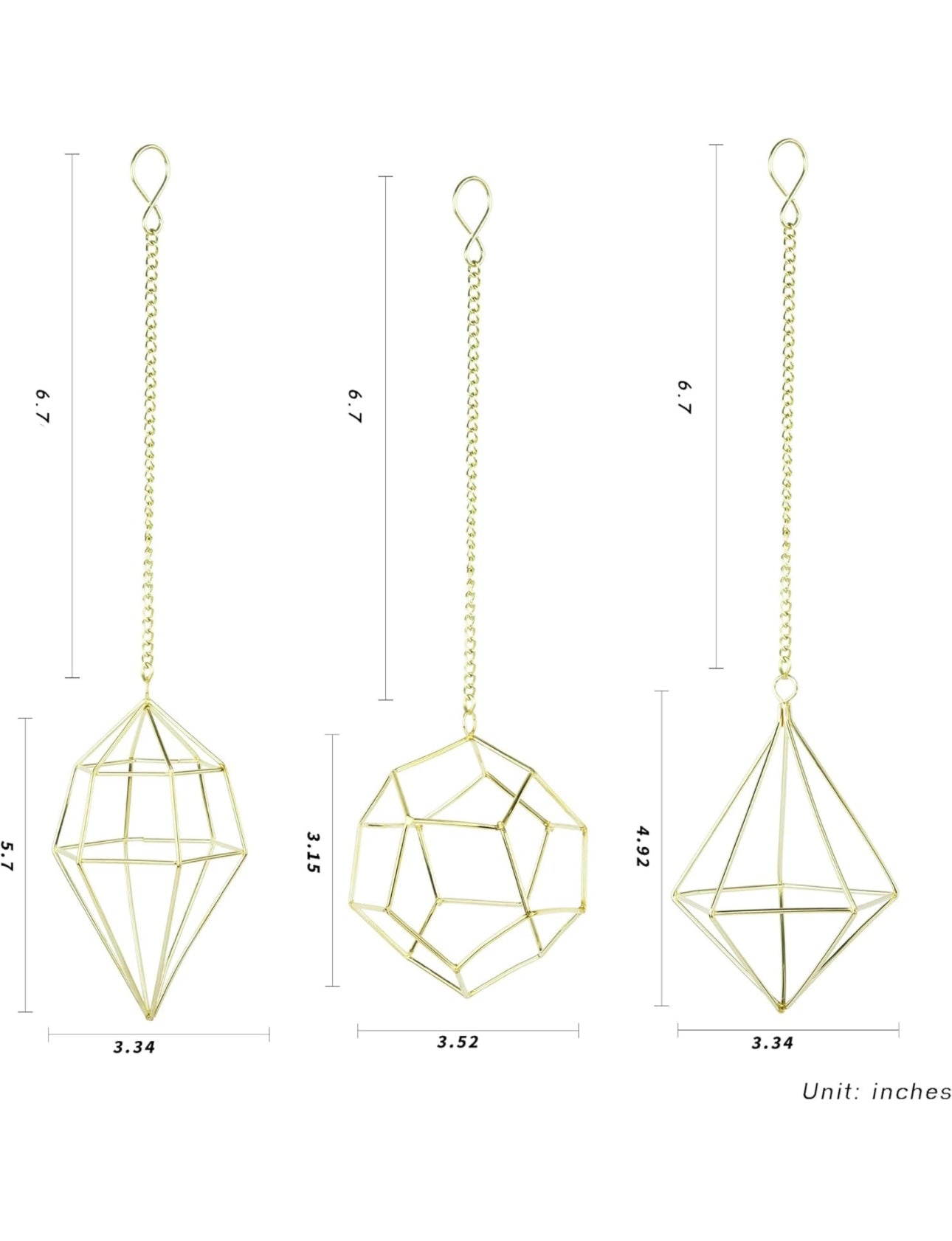 Geometric pendant