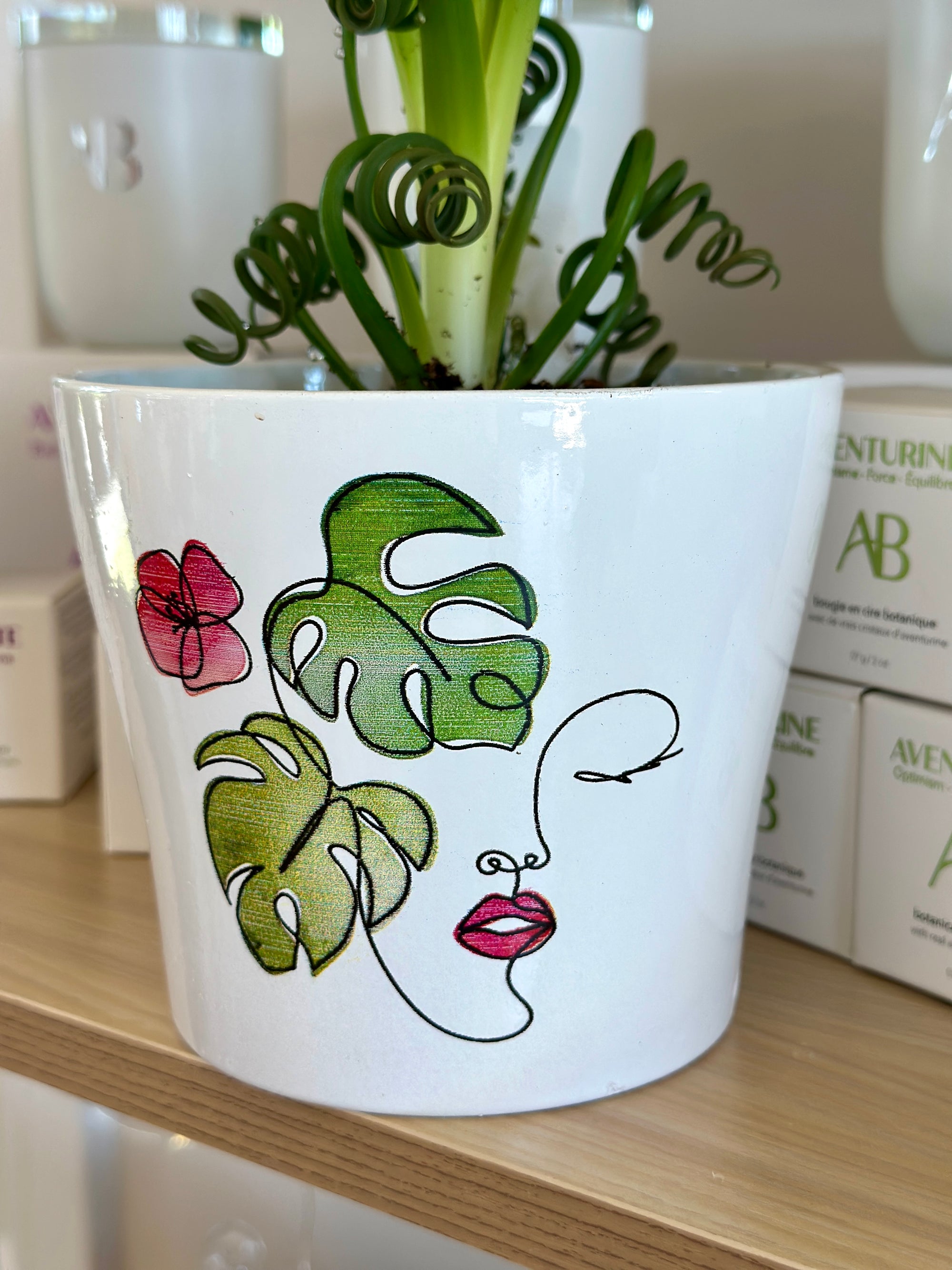Green Love Planter 5"