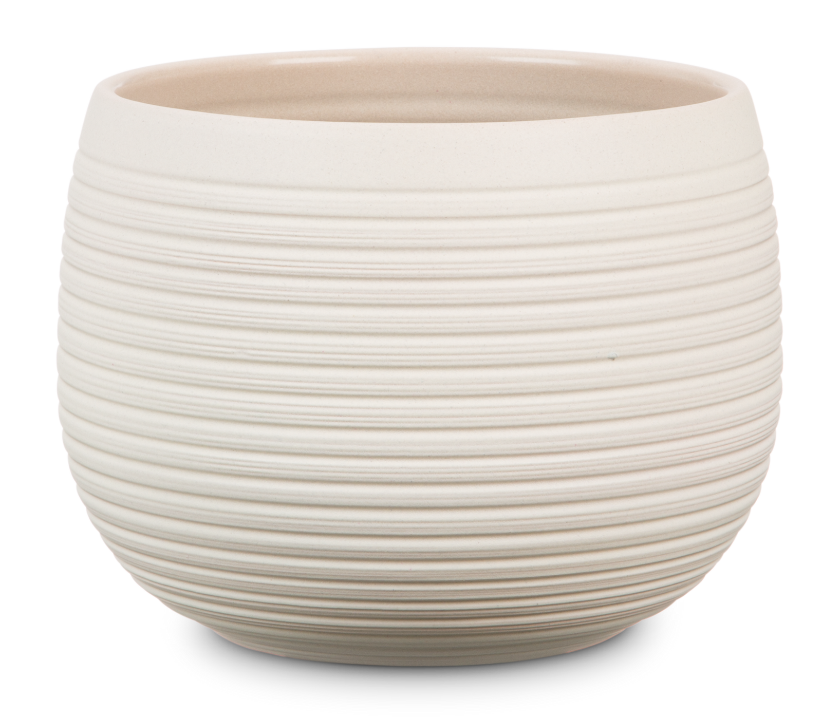 cache-pot cream stone ceramique