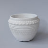 Planter with engraved pattern (CNP-363)