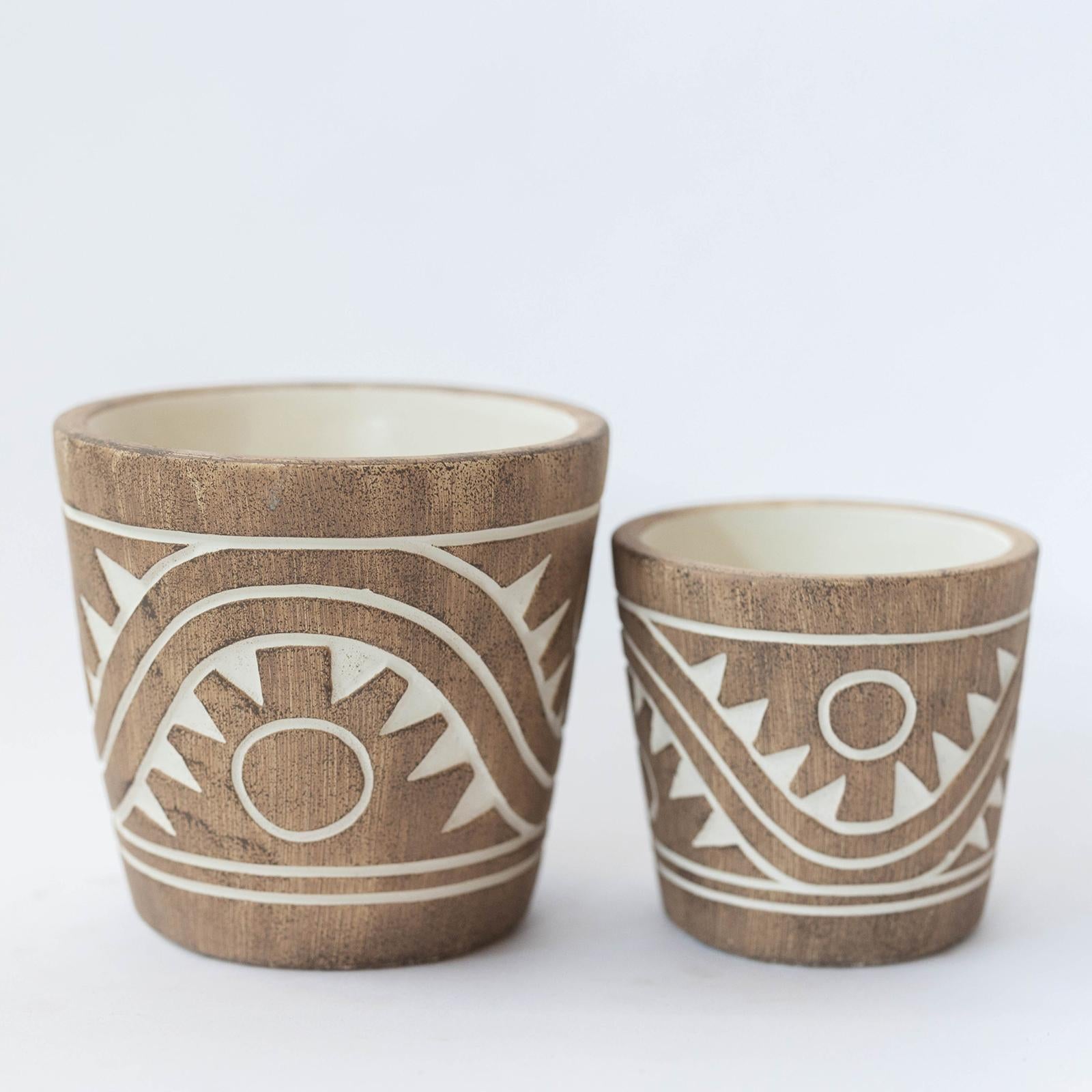 Cache-pot design abstrait (CNP-366)