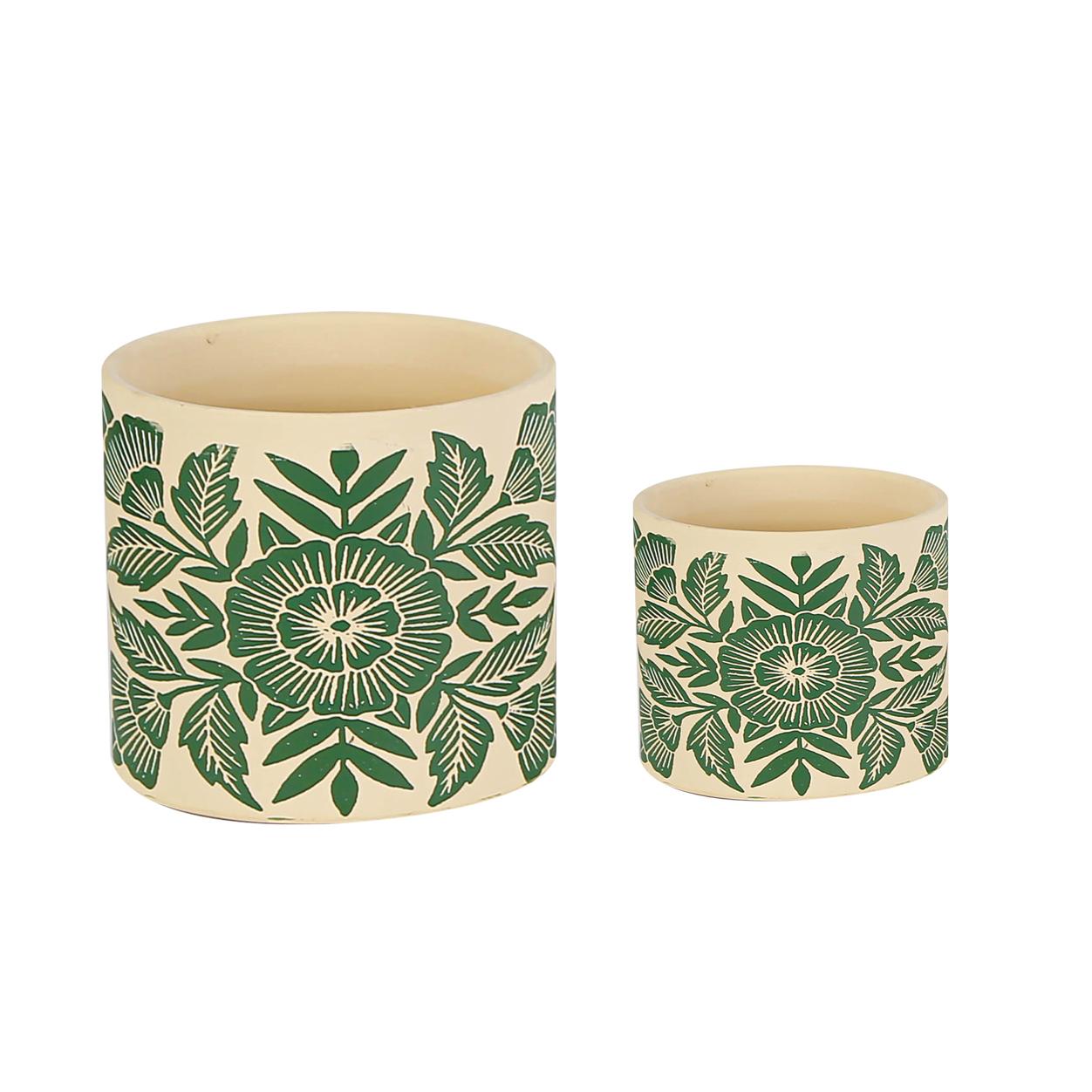 Cache-pot floral