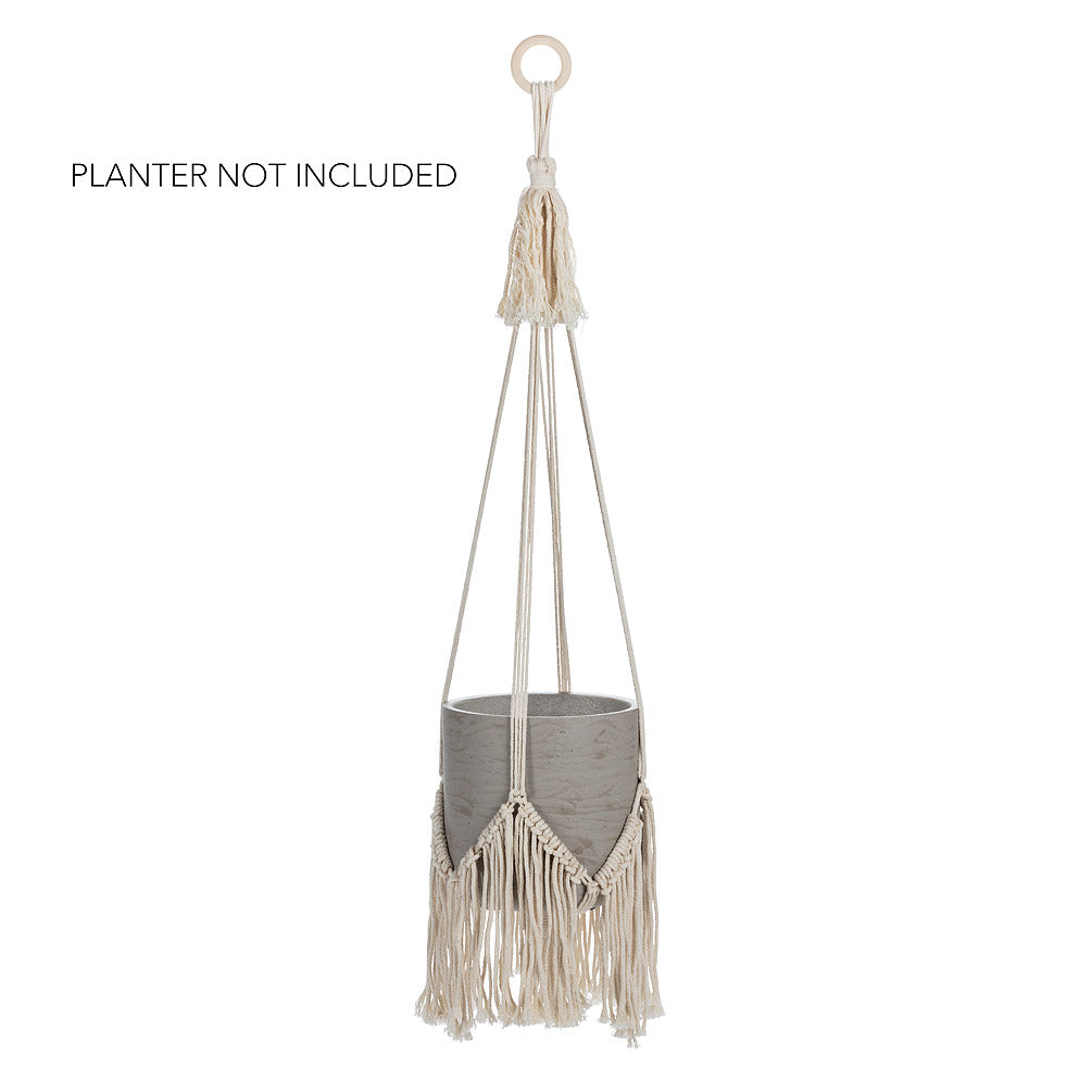 Macrame planter-905