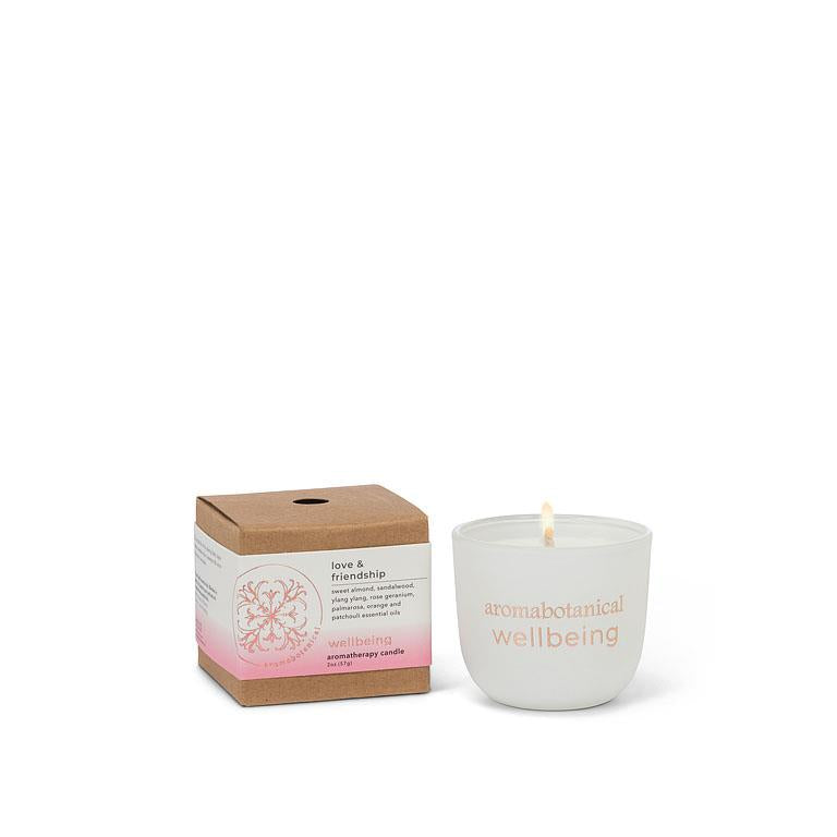 Aromatherapy candle 'Love and friendship'