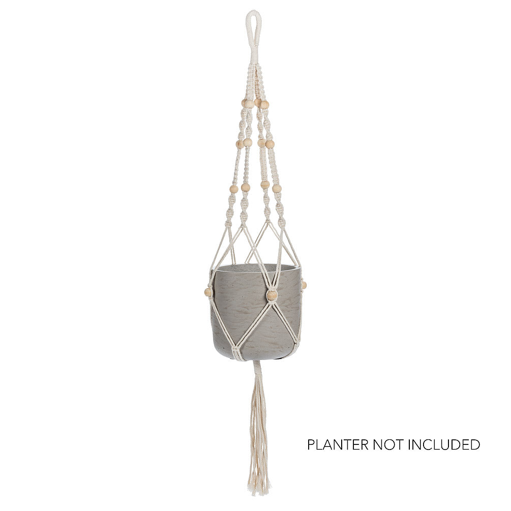 Macrame planter-903