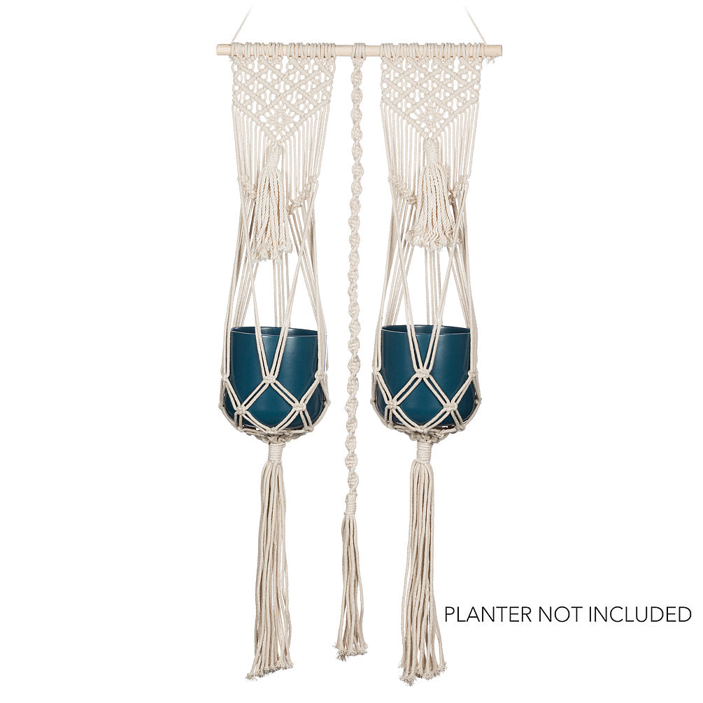 Macrame planter-564