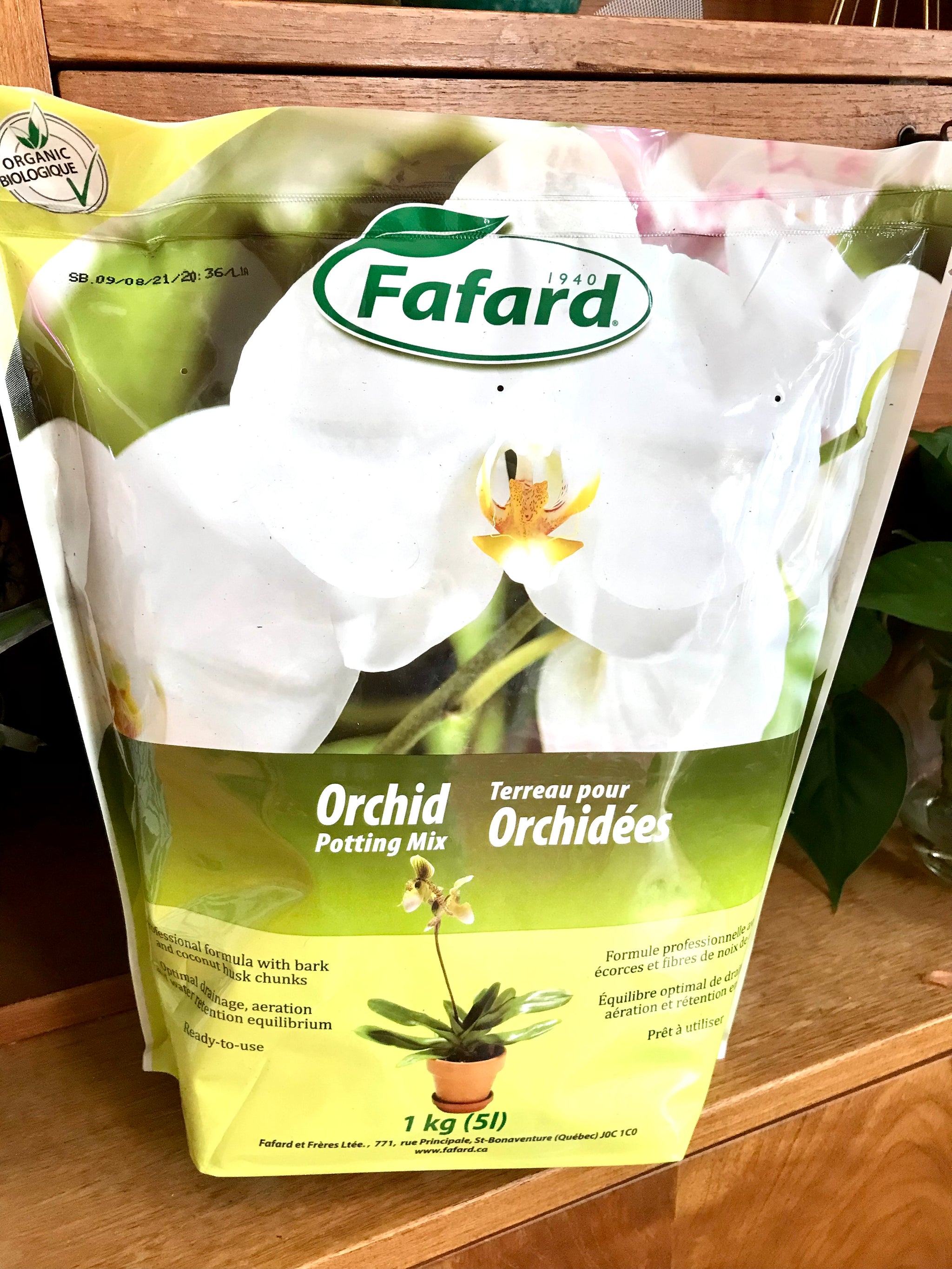 Terreau pour orchidées